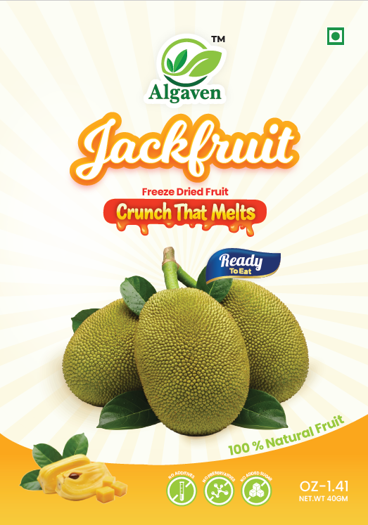 Freeze Dried Jackfruit - 100% Natural, No Added Sugar