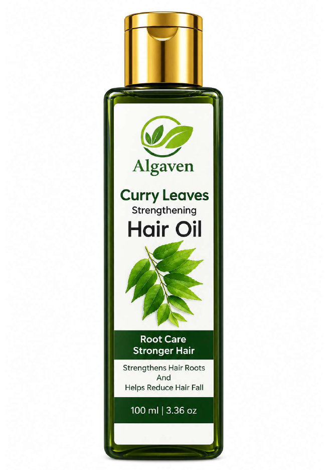 Curry Leaves Hair Oil - Traditional Herbal Hair Oil