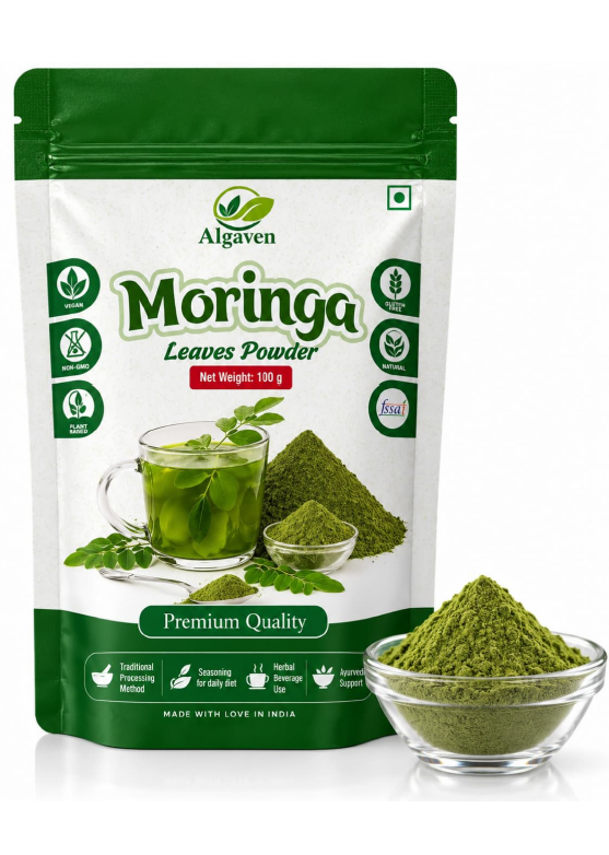 Moringa Powder - 100% Natural, No Additives